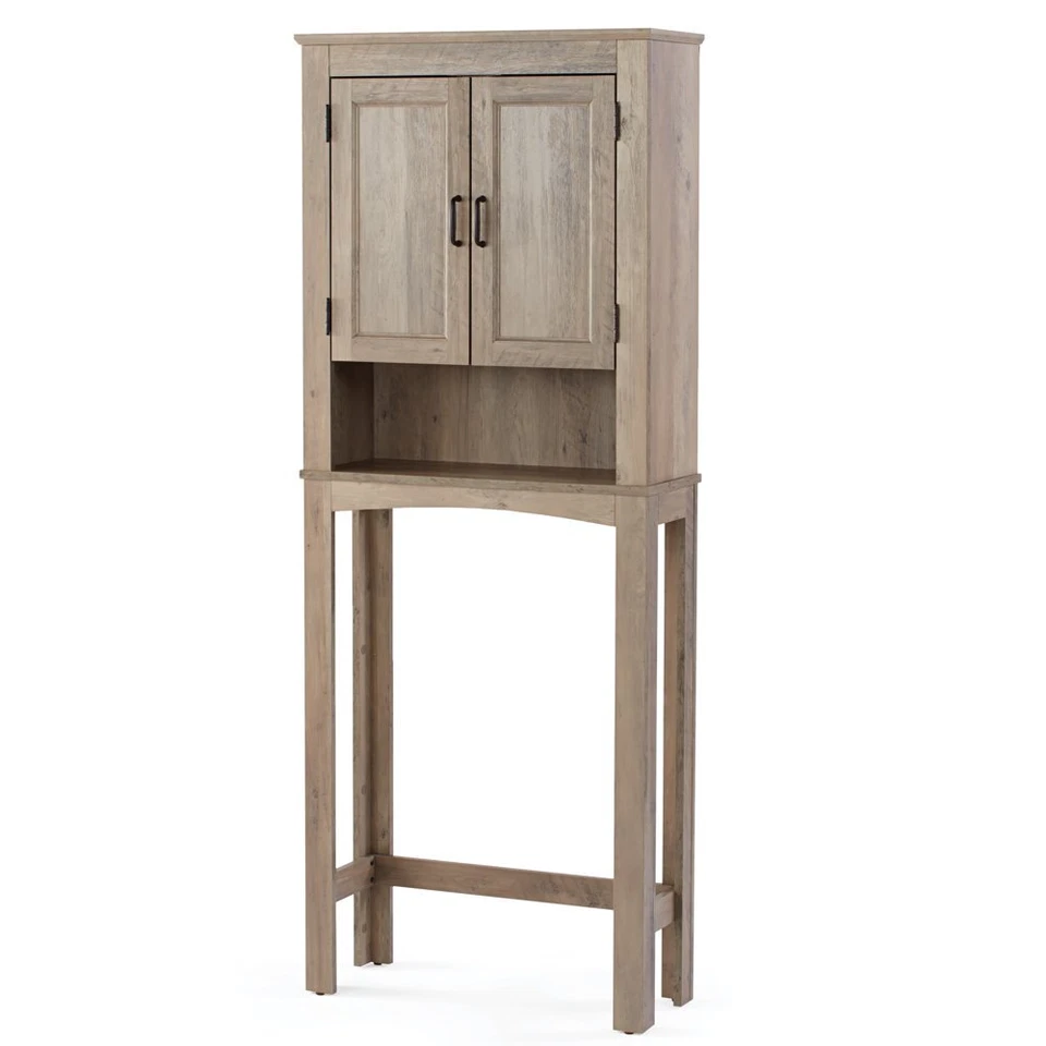 Rustic Gray 26 In. W Bathroom Space Saver, Better Homes & Gardens over the Toile — 第 4/4 张图片