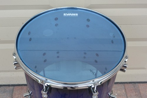 PDP by DW CONCEPT MAPLE ROYAL BLUE to BLACK BURST 16" FLOOR TOM for DRUM SET J66 - Picture 6 of 10