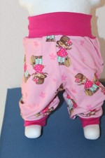 Pumphose-Jogginghose-Handmade-Gr 80-86-92 Kindergartenhose-mitwachshose-M&auml;dchen