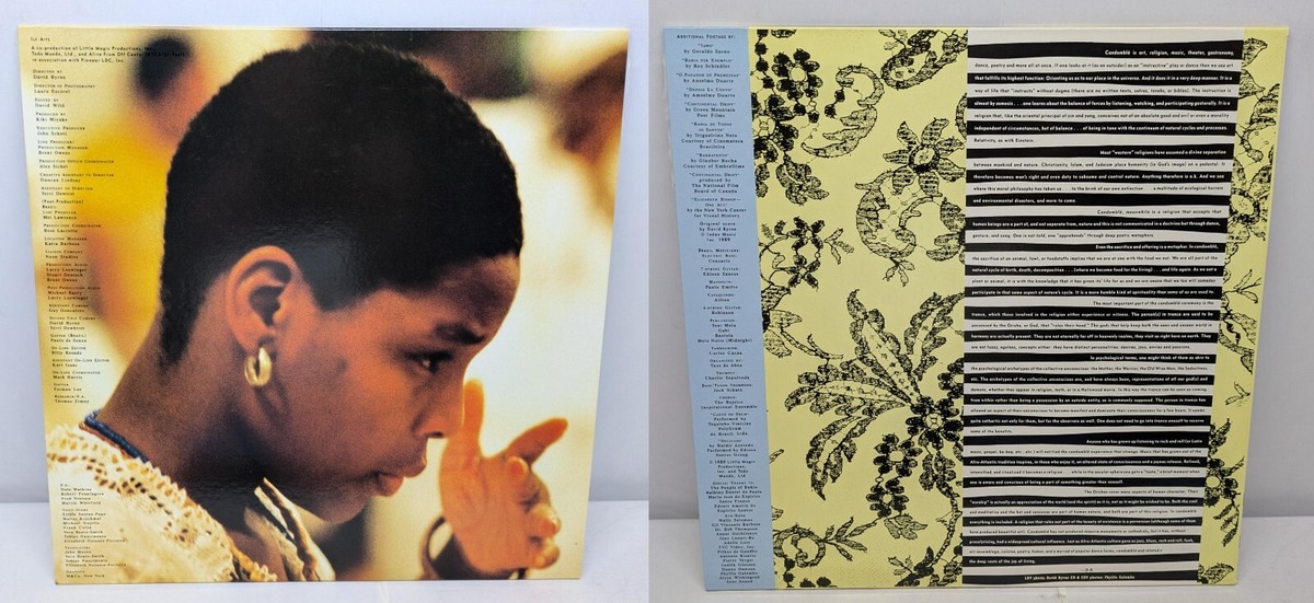 Ilé Aiyé (The House Of Life) - David Byrne / Japan 1989 Box Set