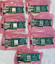 Lot of 7 Qlogic QLE2562 8Gb Fibre Channel Adapter FC Dual Port Channel