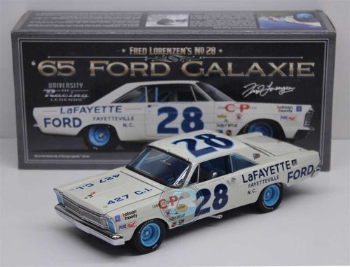 Fred Lorenzen #28 LaFAYETTE Ford 1965 Ford Galaxie 1:24 University of Racing - Bild 2 von 2
