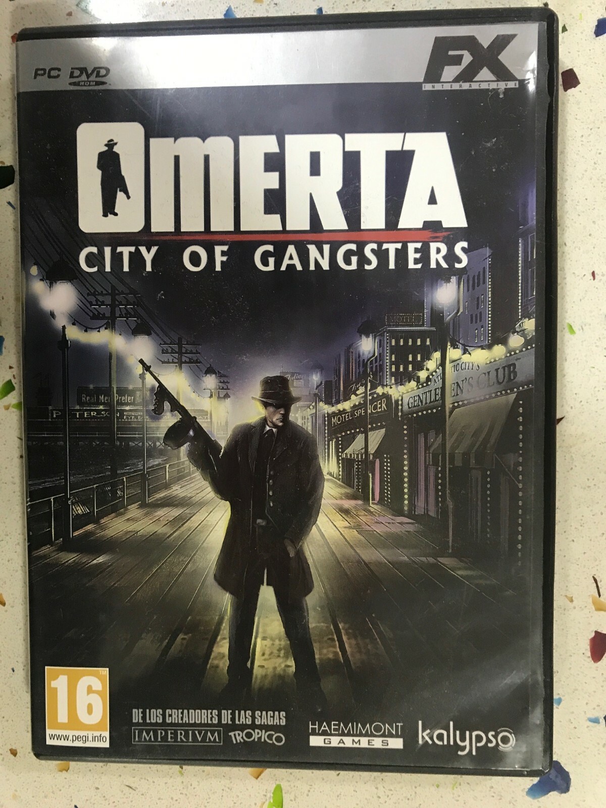 Omerta City Of Gangsters PC DVD Game FX AM