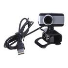 Portable Lightweight Webcam for Laptop PC Computer Web Camera USB Webcam Black