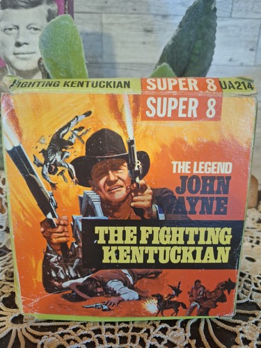 2er Set Vintage 8mm Filme in OVP, JF Kennedy, John Wayne - Bild 2 von 10