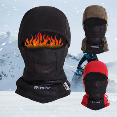 Winter Balaclava Full Face Mask Thick and Plush Outdoor Anti Cold Motorcycle Hat