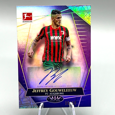 #ad 2021 22 Tier One Bundesliga Jeffrey Gouweleeuw The Wall Auto 50 $9.91