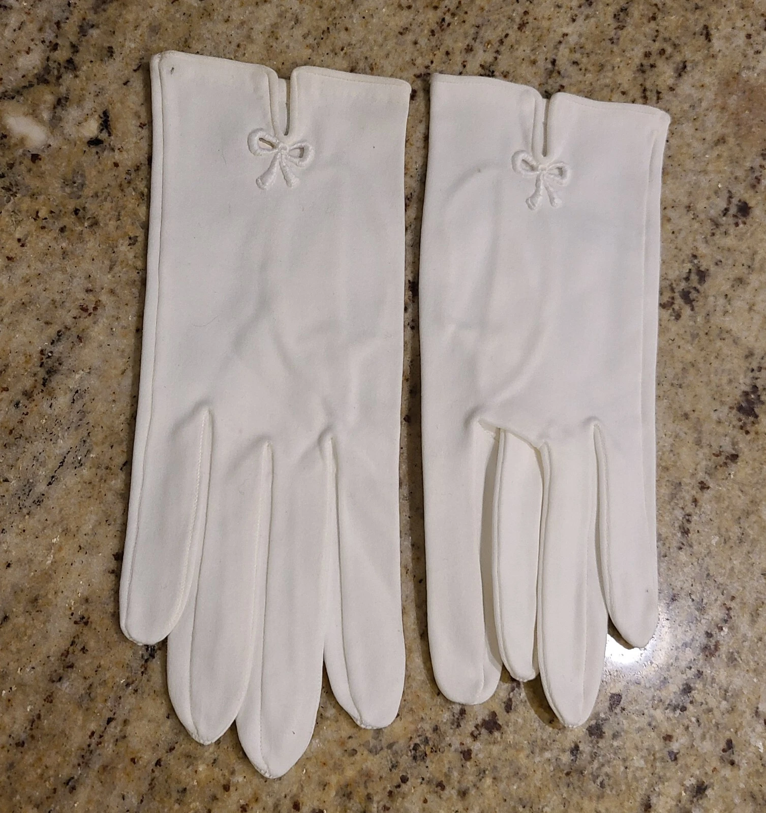 Neuf ! Gants Christian Dior vintage taille M 7 coton formel 8,5