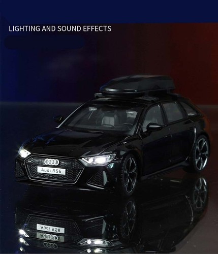 1/32 Audi RS6 Avant Alloy Station Wagon Car Model Diecasts Metal Toy Sports Gift - Picture 13 of 25