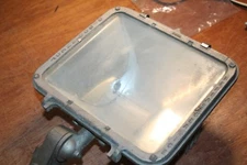 Vintage Par-Light Mfg. Co Cast Aluminum Halogen Flood Light Steampunk 501A 500W