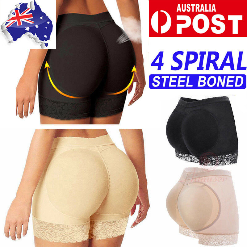 Women Padded Pants Underwear Butt Lifter Bum Hip Enhancer Body