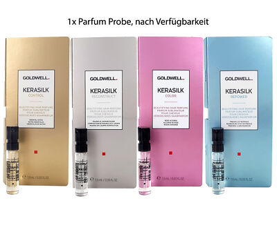 Goldwell Kerasilk Haarparfum Control, Reconstruct, Color, Repower Parfum Probe 