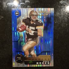 Donruss 2001 Quantum Leaf Drew Brees #202 San Diego Chargers Rookie NFL Card NM. rookie card picture