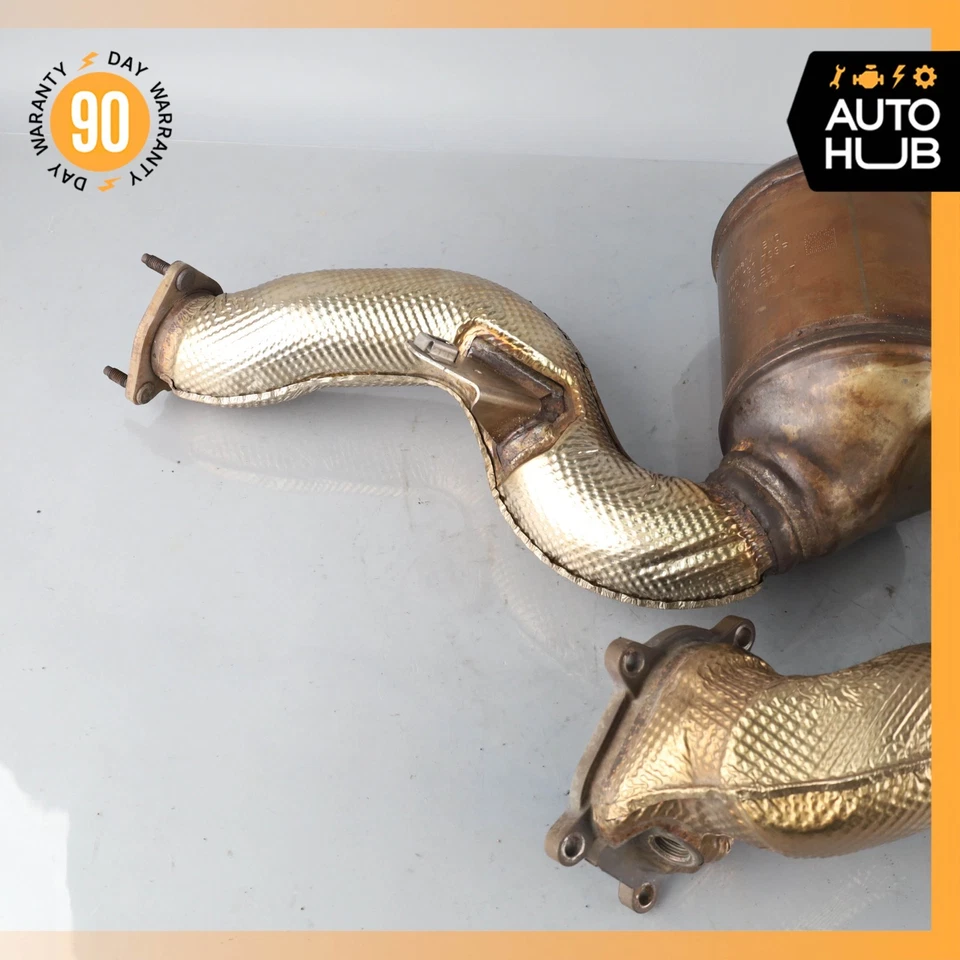 Juego de tubos de escape 13-18 Audi C7 S6 A8 S7 RS7 4,0 L V8 4G0131703R OEM Foto 3 de 4