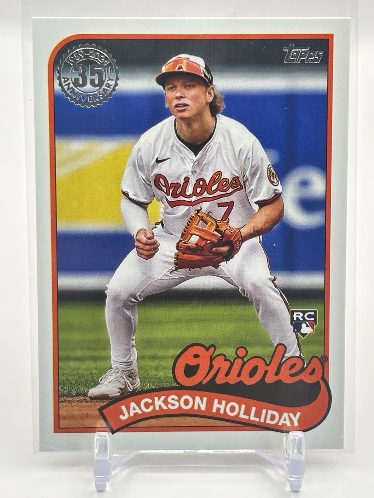 2024 Topps Update Series - 1989 Topps Baseball Jackson Holliday #89US-38 (RC)