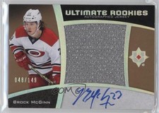 2015 Ultimate Collection Spectrum Silver Jersey 48/149 Brock McGinn #66 Auto a3i