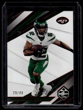2021 Panini Limited Jamison Crowder #90 Ruby Spotlight 29/49