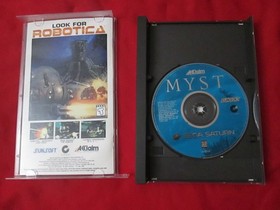 Myst (Sega Saturn, 1995) CIB Complete Tested & Working!