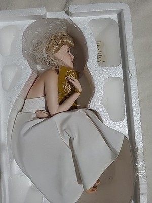 Marilyn Monroe Porzellan Portrait Puppe Franklin Mint ''Love Marilyn'' selten