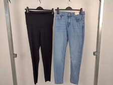 M&S Women's 2pcs Bundle Jeans Maternity Leggings Size 12 Skinny Jeans New F2