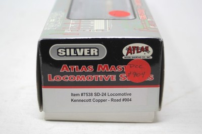 Atlas Master - Kennecott Copper EMD SD24 Locomotive #904 - DCC Installed
