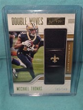 2021 Playbook Michael Thomas Double Moves Dual Jersey /149 New Orleans Saints