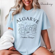 Algarve Shirt Travel Gift for Portugal Trip Lovers Souvenir Tee