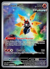 Iron Moth Illustration Rare SV04: Paradox Rift 187/182 NM on eBay