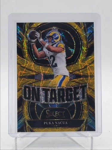 PUKA NACUA 2025 SELECT ON TARGET GOLD PRIZM RAMS /10 Q5692