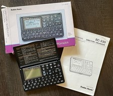 Vintage RadioShack EC-330 Electronic Directory Organizer w/ Box Manual