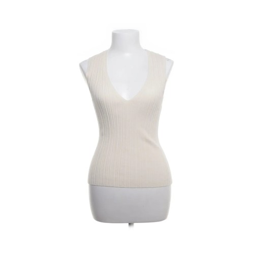 Zara, Top, Größe: XL, Beige, Einfarbig, Rippenstrick, Damen #ql1