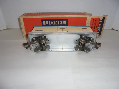 LIONEL PREWAR 814R FROM 1932 ALL TINPLATE VINTAGE O GAUGE WITH ORIGINAL BOX - Picture 6 of 7