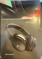 Bose QuietComfort Bluetooth Noise Cancelling Headphones Black NEW 884367-0100