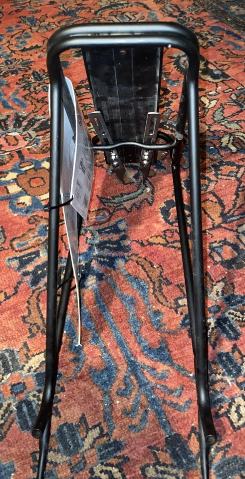 Planet Bike Eco Rack Aluminio Estante Trasero Negro Incluye Herrajes Parte #4001 Foto 2 de 4