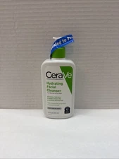 CeraVe Face Wash, Hydrating Facial Cleanser for Normal to Dry Skin 12 Oz