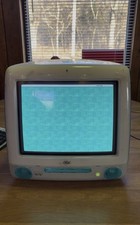 Apple iMac M5521 Blue All-in-One PowerPC 233 MHz 15" USB Ethernet w/ Keyboard