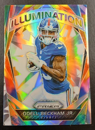 2017 Panini Prizm Card #2 Odell Beckham Jr. Illumination Prizm Giants