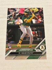 2024 TOPPS NOW LAWRENCE BUTLER #OD-125 OPENING DAY ROOKIE A'S TN3