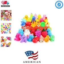 Squishies, 26 Pack Mochi Squishy Toys - Kawaii Cat Squishys Slow Rising Anima...