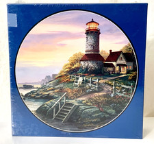 Round 19.5 Jigsaw Puzzle 500 Piece Brand New Lighthouse Smooth Sailing Sealed