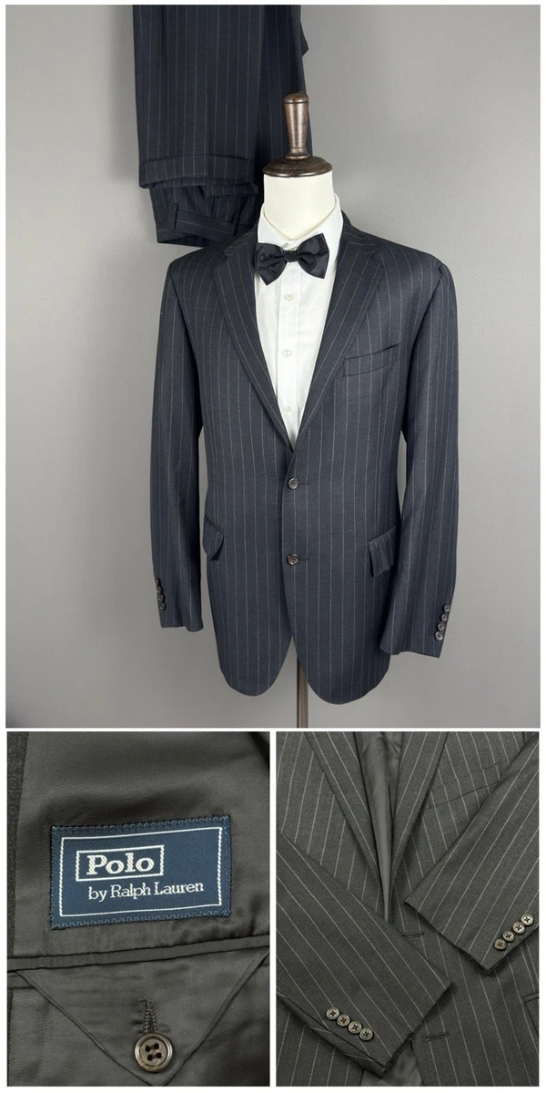 CEEKAY POLORALPH LAURENグレー ストライプ スーツ Polo Ralph Lauren Striped Suits & Blazers for Men for sale - eBay