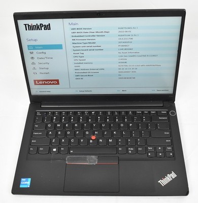 Lenovo ThinkPad E14 Gen 2 i5-1135G7 2.4GHz 4GB No HD No OS Parts