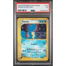 Squirtle 132/165 Expedition Base Set Reverse Holo PSA 1 on eBay