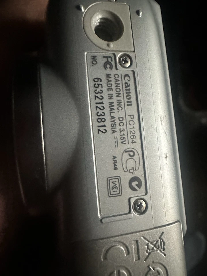 Canon PowerShot A580 Digitalkamera 8 MP 4x Zoom Retro Kamera Rarität Power Shot - Bild 2 von 3