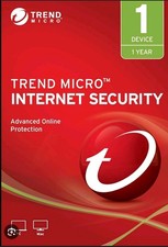 Trend Micro Internet Security 1yr 1pc 17.7 2025 electronic message 