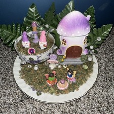 handmade fairy garden / gnome vignette Movie Prop