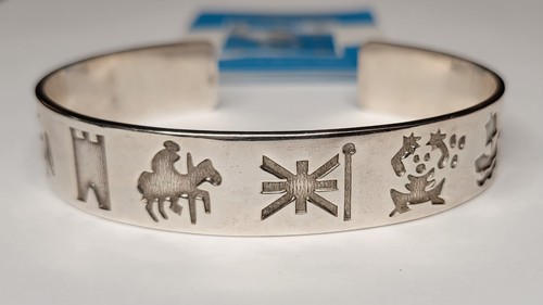 History Of Ireland Sterling Silber Armband Design Michael Hilliard 38,60 g - Bild 4 von 20