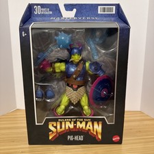 PIG-HEAD SUN-MAN - Masterverse He-Man Masters of the Universe MOTU NIB