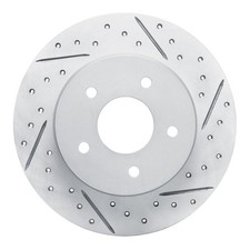 Dynamic Friction 830-67113R Geoperformance Drilled/Slotted Brake Rotor, Fits