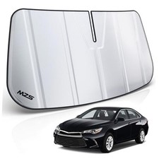 Windshield Sun Shade Compatible with Foldable Car Front Window Camry 2012-2017